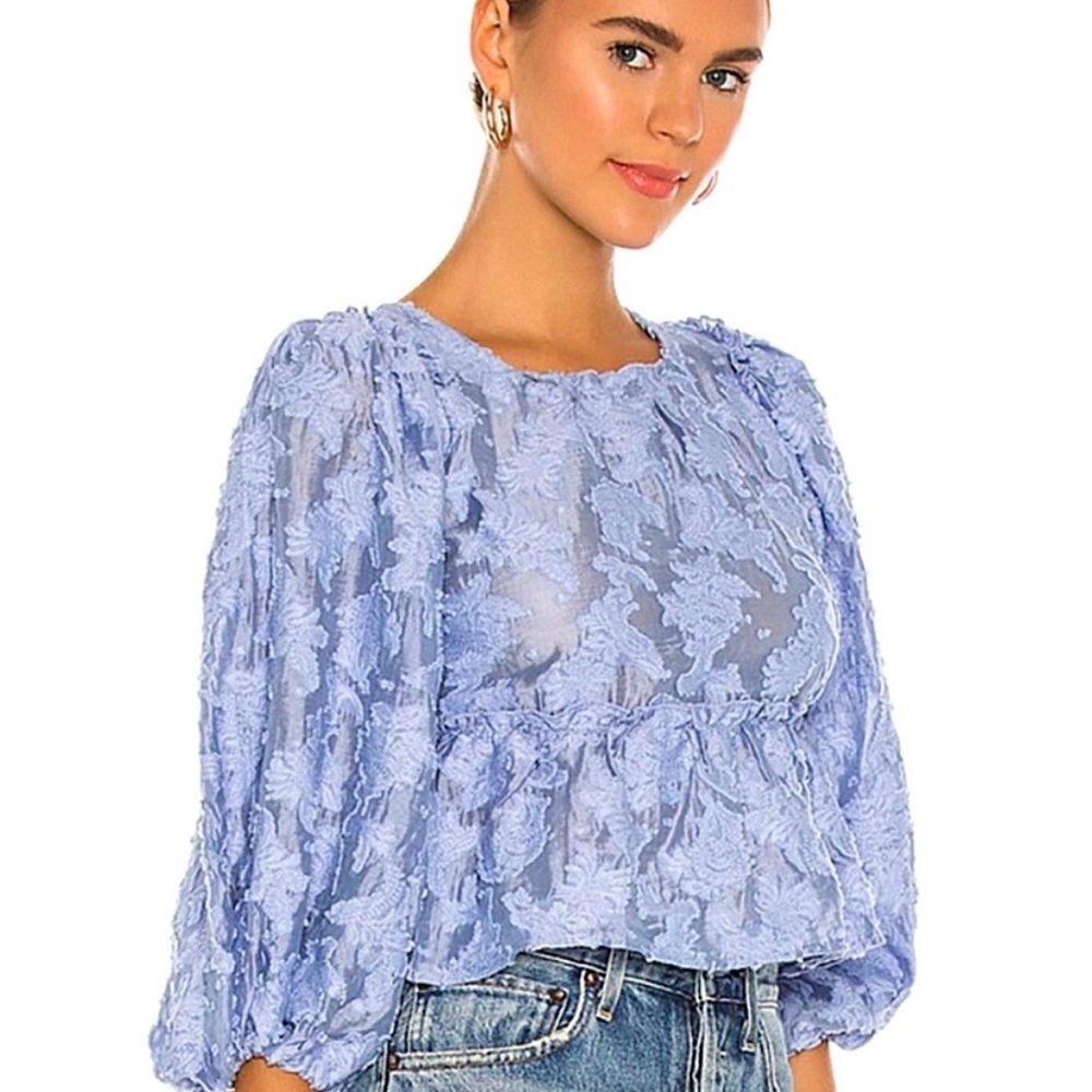 BNWT Free People Callie Open Back Top